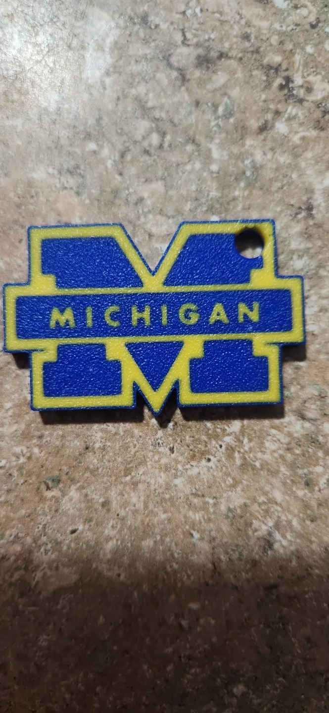 Michigan Key Chain