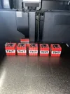 0.2mm layer, 2 walls, 5% infill , 5 Pieces
