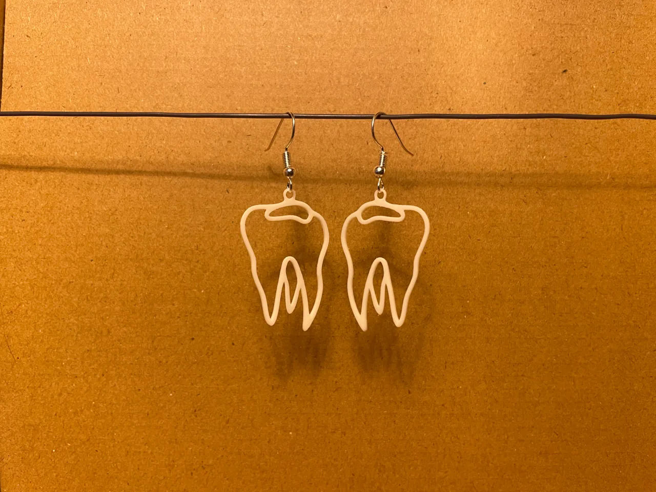 Teeth Earrings view 2