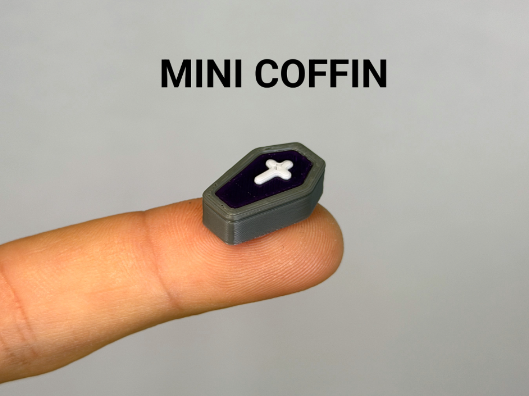 Mini Coffin - 3D printed Other Miniatures, in stock in India