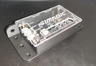 Simagic haptic control box enclosure