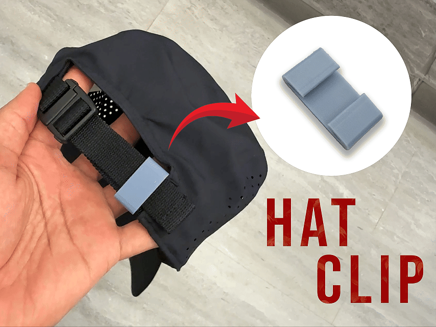 Cap Strap Clip (No More Cap Tail)