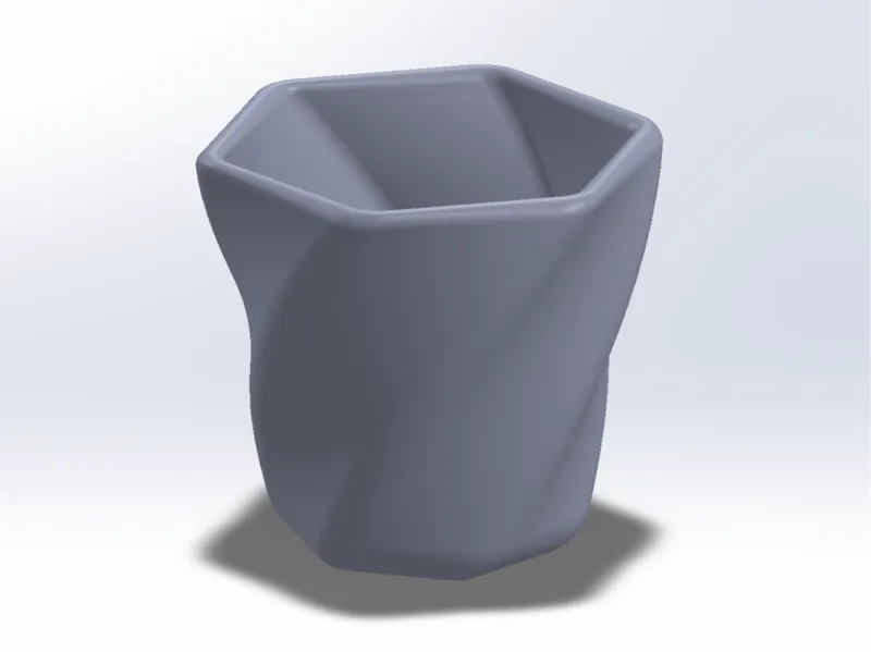 Twisting Pot