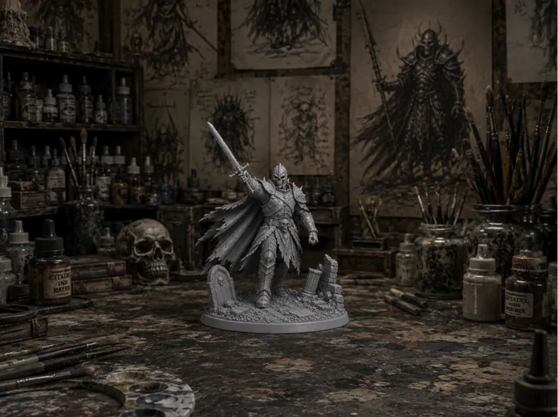 Fantasy Skelett-Krieger
