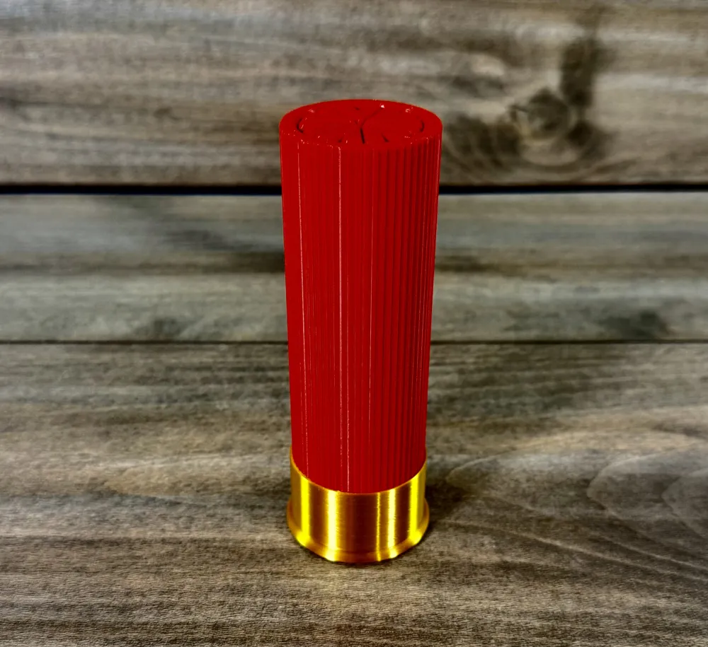 12 Inch Shell Inside 12 Gauge Shot Shell Container 2 Sizes - Free 3D Print Model - MakerWorld