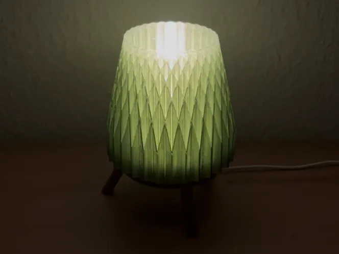 small lamp with LED lampkit 001