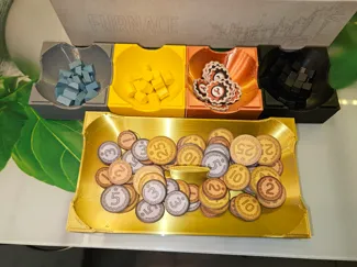 Furnace board game modular insert