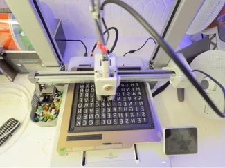 Word Clock (120.20% for 16.47mm separation LEDs)
