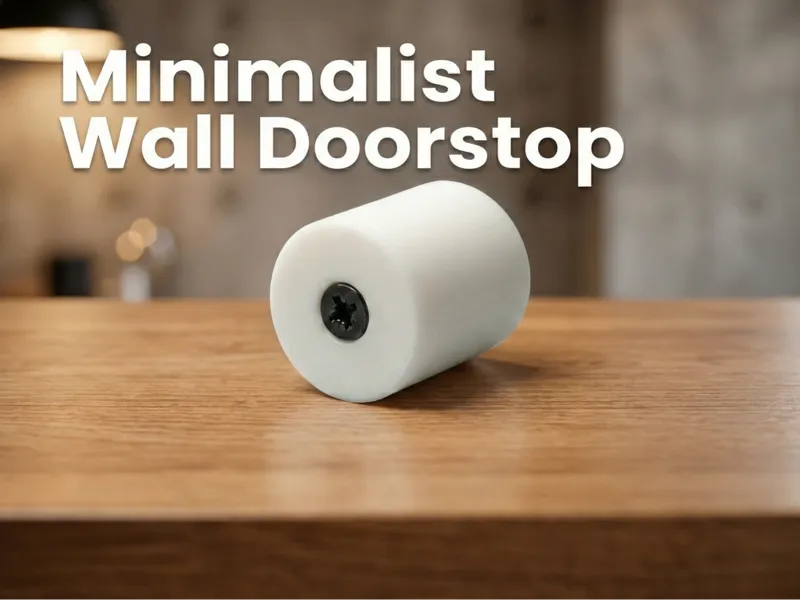Minimalistischer Wand-Türstopper