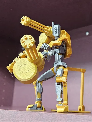 Modelo para impresión 3D: Ranged DPS: Dummy13 Gods of Gaming — vista de referencia 2