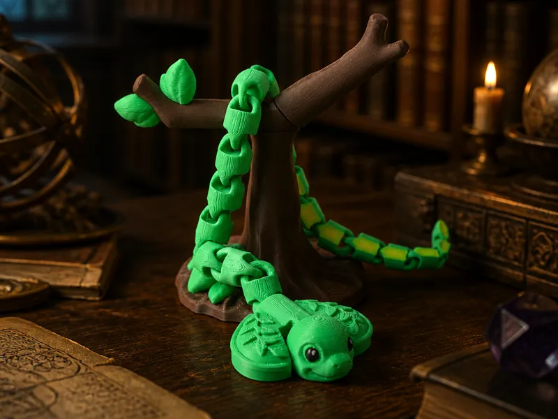 Articulated Tree Climber Snake Flexi Toy