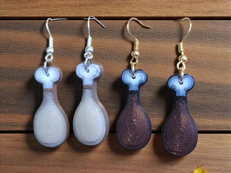 Tantalizing Turkey Leg Earrings and More