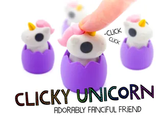 Fidget Clicky Unicorn