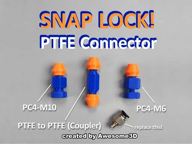 PTFE Pneumatic Connector