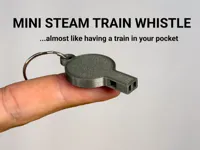 Mini Steam Train Whistle - 0.2mm layer, 2 walls, 15% infill