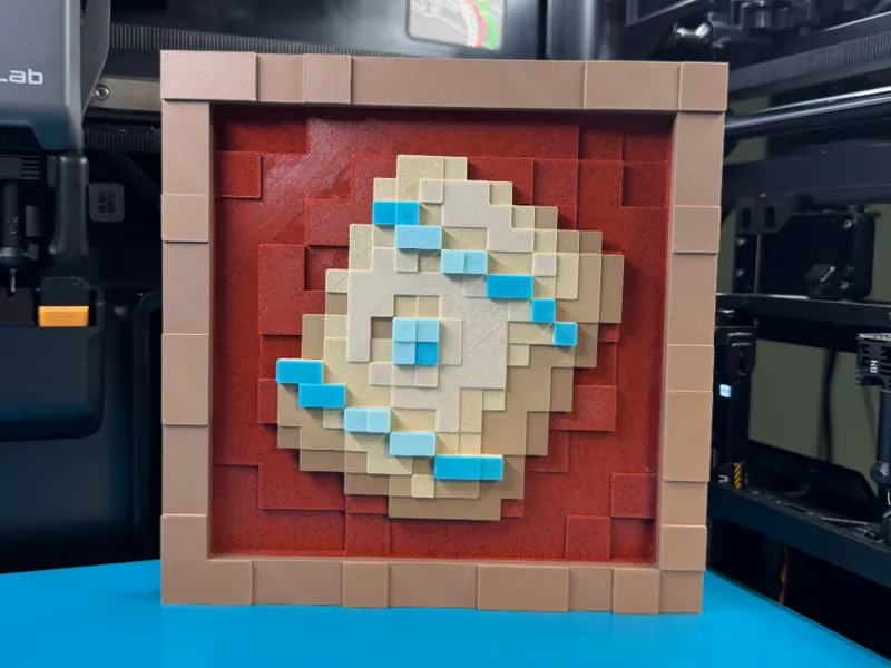 Dune Armor Trim - Minecraft Item Frame