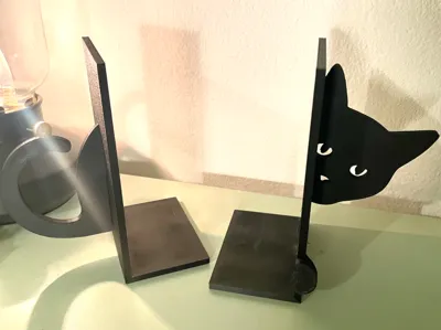 cat bookends