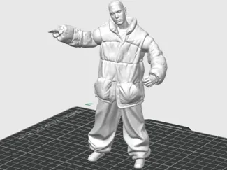 Eminem Action Figure "My name is" Slim Shady