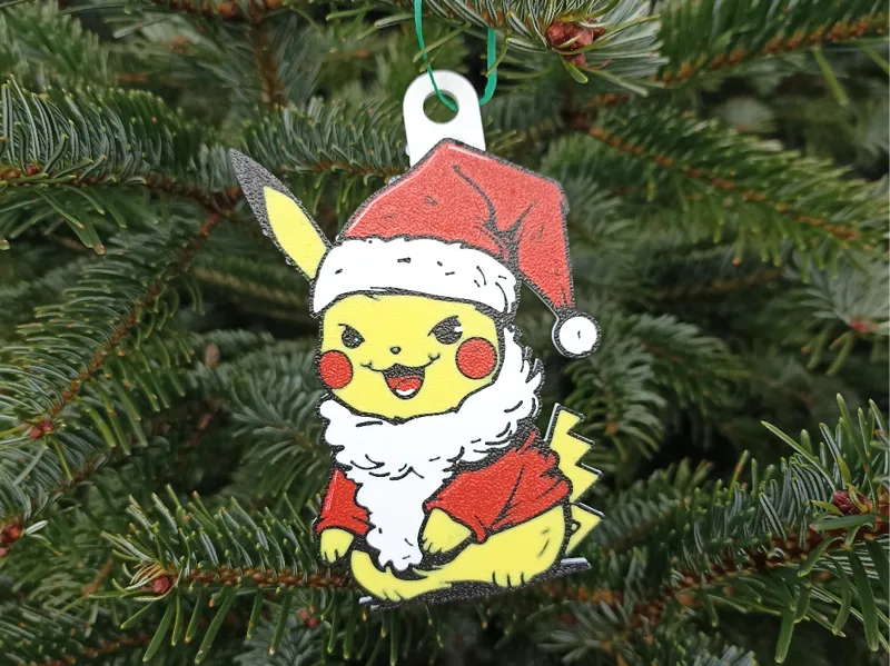 Décoration sapin de Noel Pikachu