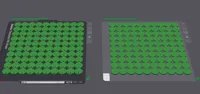100 on a plate PLA 0.2mm layer, 2 walls, 10% infill