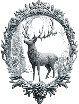 Christmas decoration deer