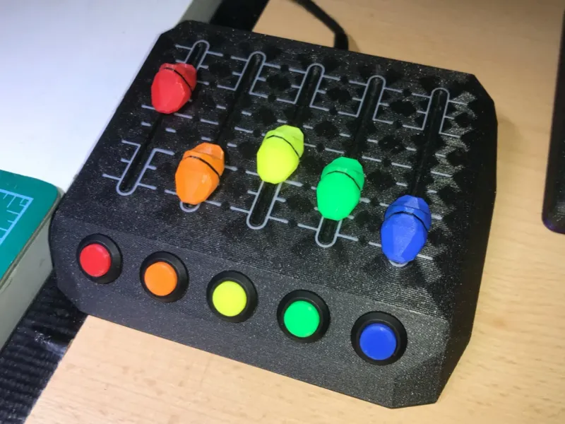 Deej Volume Mixer less than 15€ parts!
