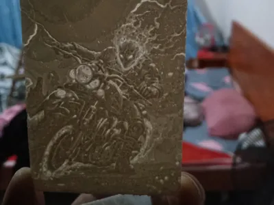 Ghost Rider lithophane