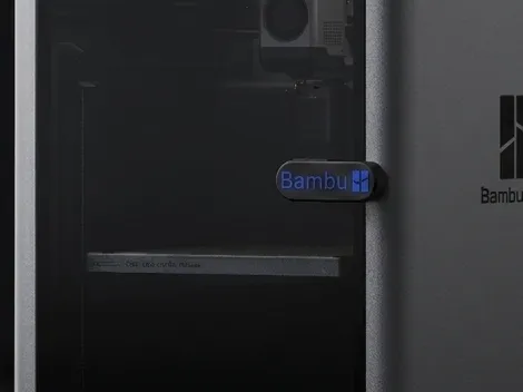 bambu p1s / p2s  door handle cover