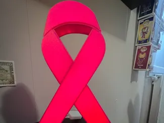 Ruban rose contre le Cancer