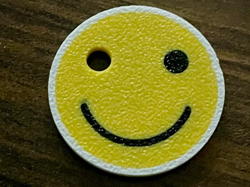 Schlüsselanhänger Smiley