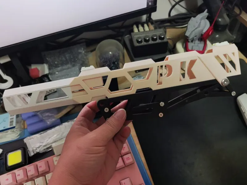 PK镂空电手模型上机匣&前截
