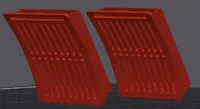 High Airflow, PETG, 2 trays, optimized for supports