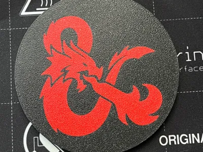 D&D inspired coaster