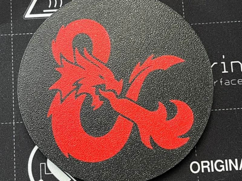 D&D inspired coaster