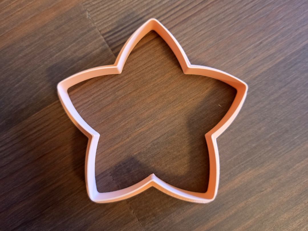 Rounded Star Shaped Cookie Cutter