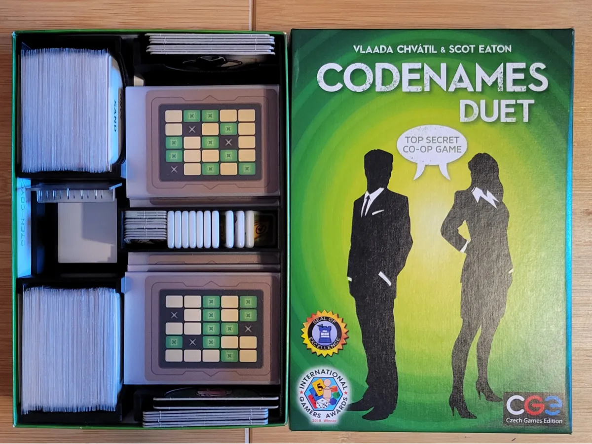 Codenames Duet Insert - Free 3D Print Model - MakerWorld