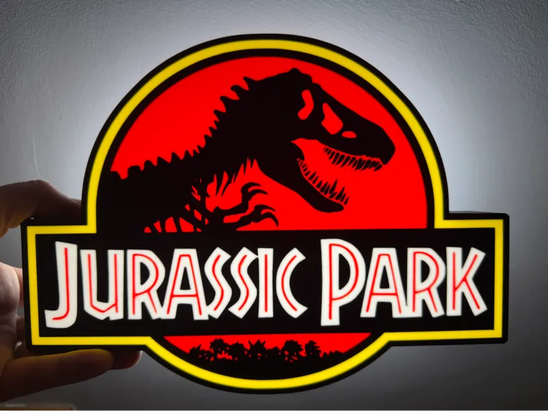 Jurassic Park Lightbox