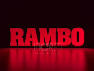 Rambo Lightbox LED Lamp