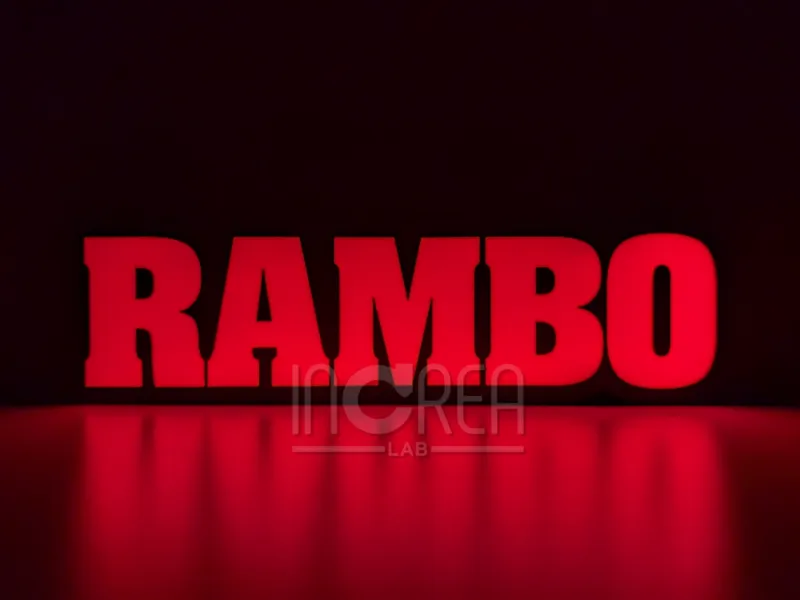 Rambo Lightbox LED Lamp