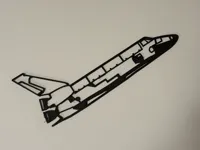 Décoration murale navette spatiale — photo 1