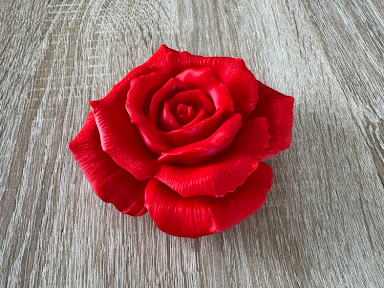 Realistische Deko Rose (High-Detail)