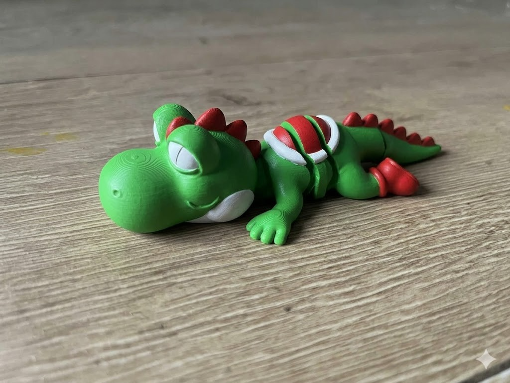 Miniatura 1 do modelo 3D Articulated Yoshi