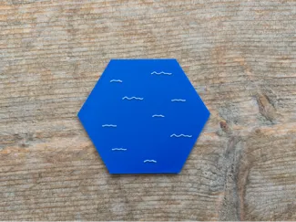 CargoRally Boardgame: Ocean tile