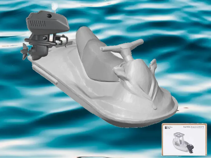 JetSki model toy - using BambuLab 010 Kit