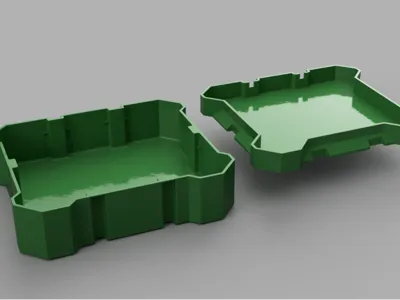 Husky 6 Inch Clear Box Insert Blank