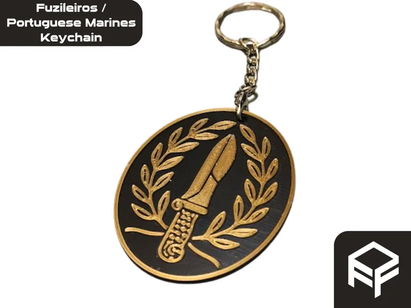 Fuzileiros (Portuguese Marines) Keychain
