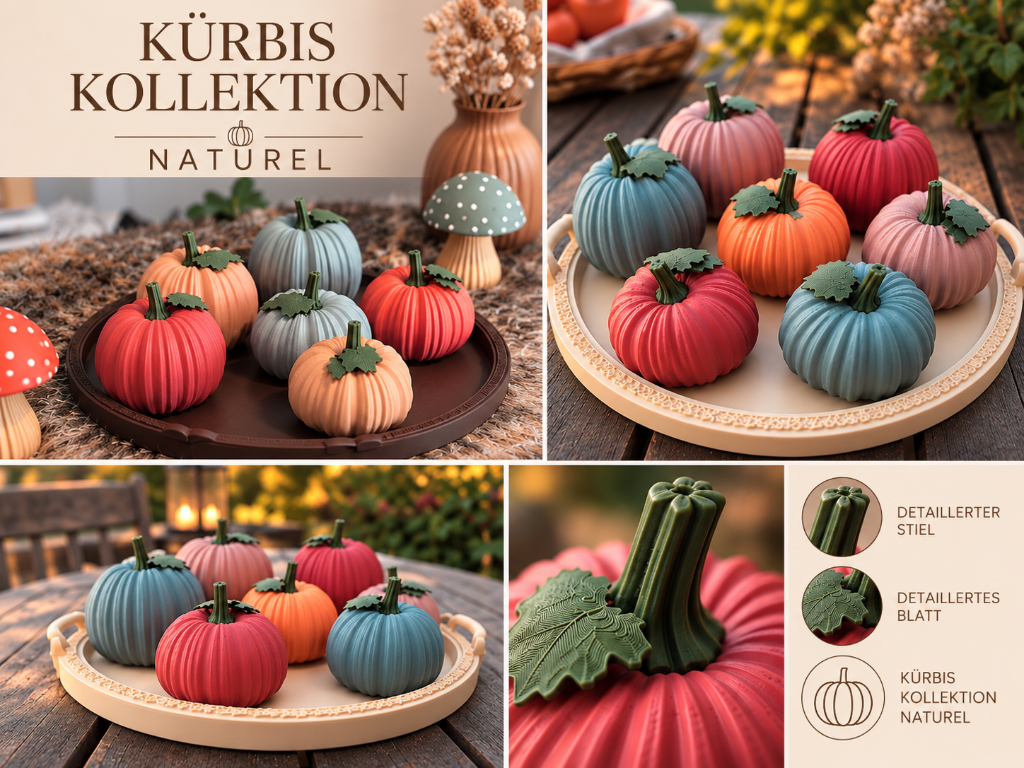 Kürbis Naturel 3D model