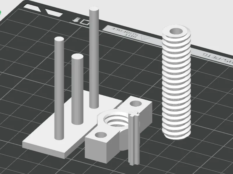 Nut and bolt movement test