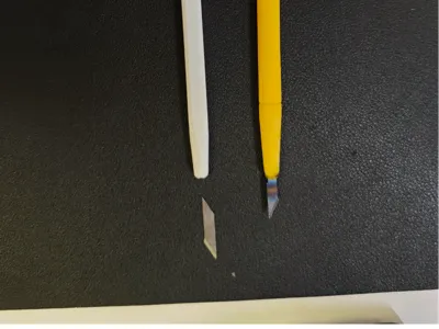 3D-printed Simple Carving Knife