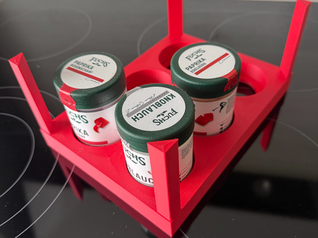 Fuchs Gewürzdosen - stapelbare Aufbewahrung (UT)